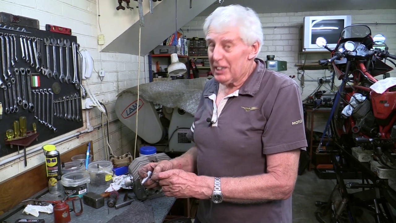 K-Lining Moto Guzzi Le Mans Valve Guides - Pt. 4 Setting Spring Height
