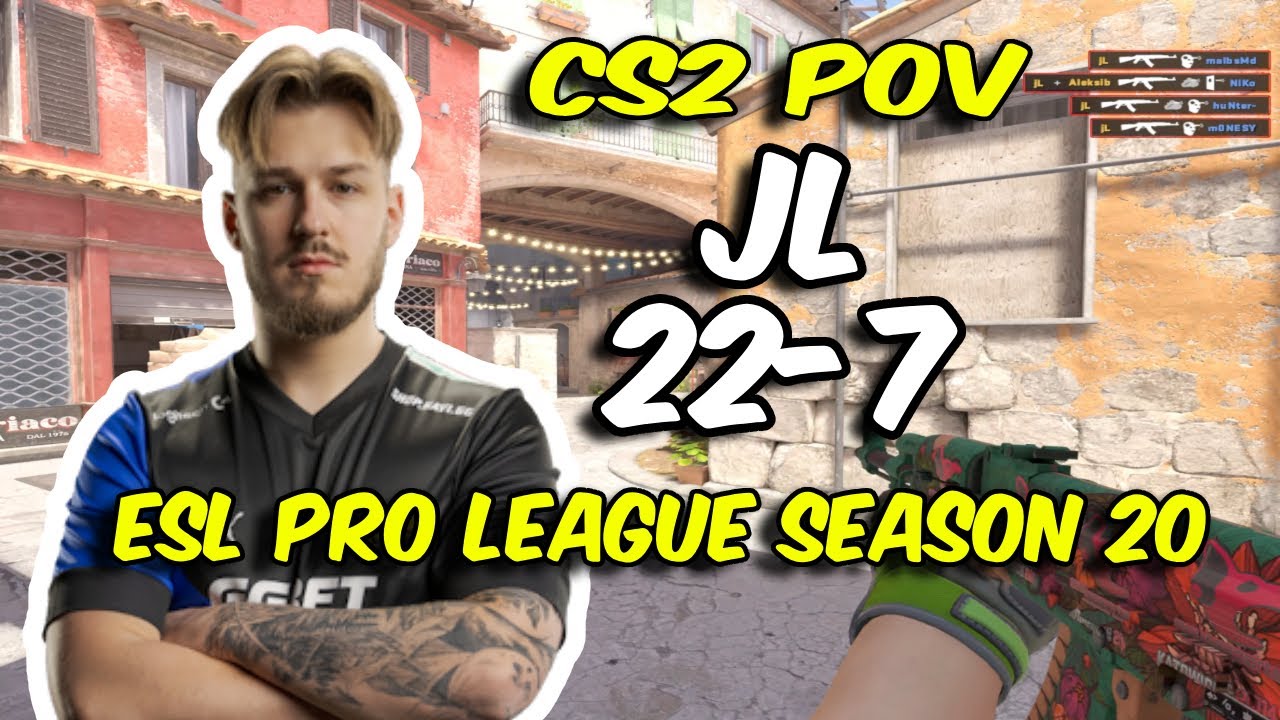 CS2 POV | NAVI jL (22/7) vs G2 (Inferno) @ ESL Pro League Season 20