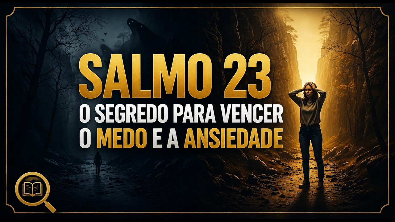 Salmo 23: O segredo para VENCER o MEDO e a ANSIEDADE