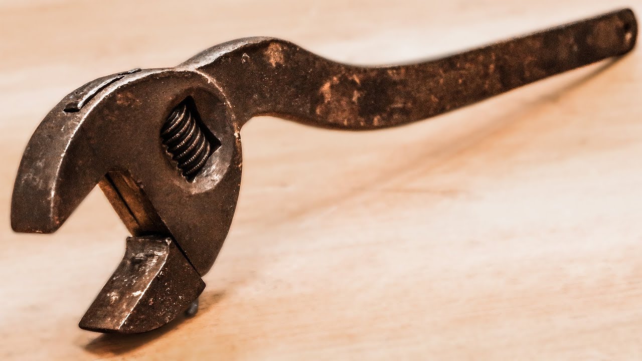 Antique Adjustable Wrench Restoration
