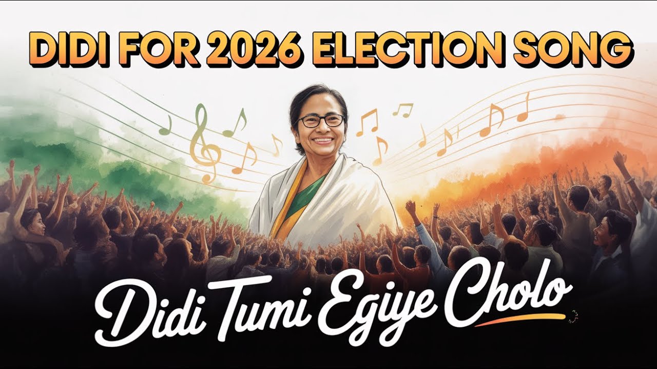 Didi Tumi Egiye Cholo || TMC 2026 election song || Didi for West Bengal 2026
