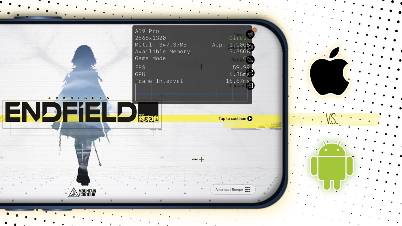Is Android BETTER than iOS in Arknights: Endfield? iPhone 17 Pro Max vs Snapdragon 8 Elite Gen 5.