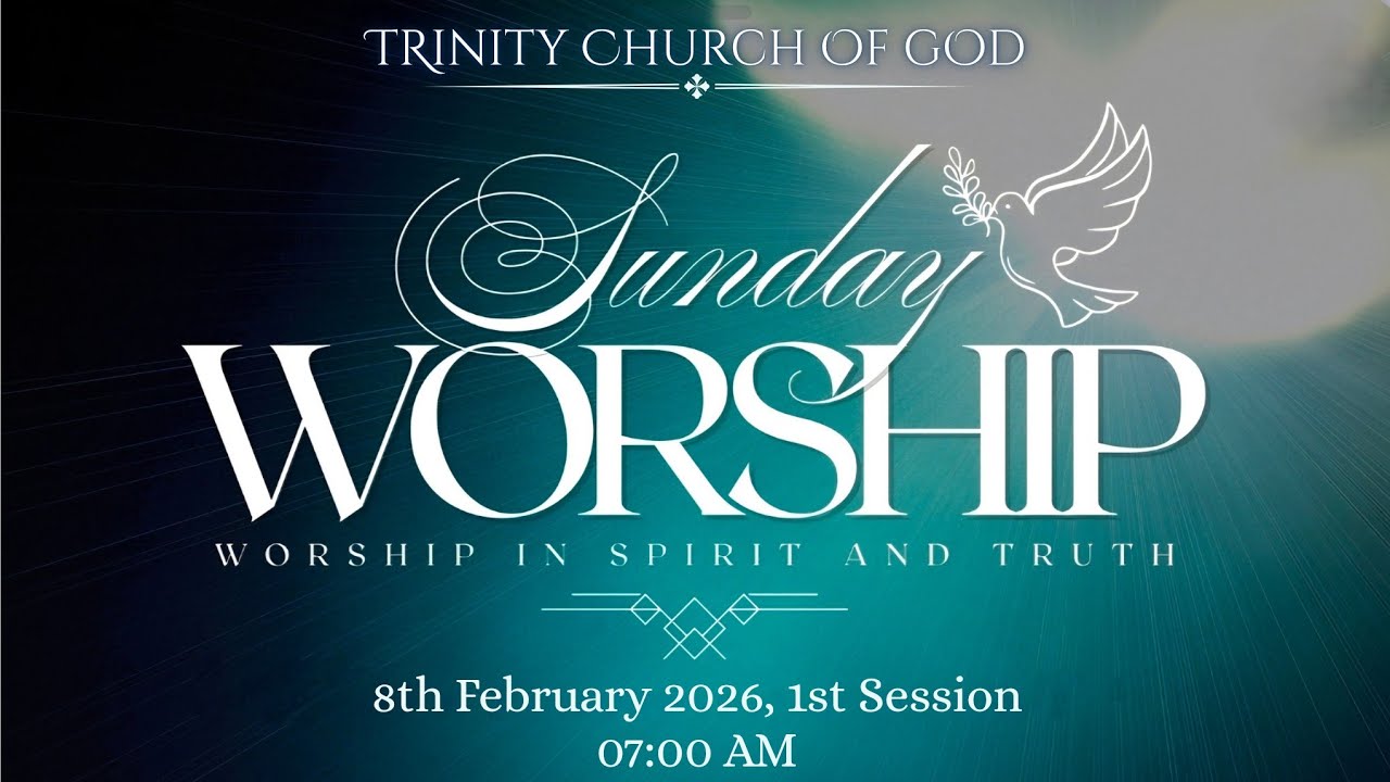 🔴 LIVE Sunday Worship Service 1| Trinity Church of God | Hindi | 8th Feb 2026