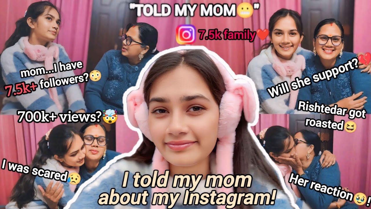 Told My Mom About My Instagram 😳 | 7.5K Followers 😱 | Rishtedar Got Roasted 😅🔥