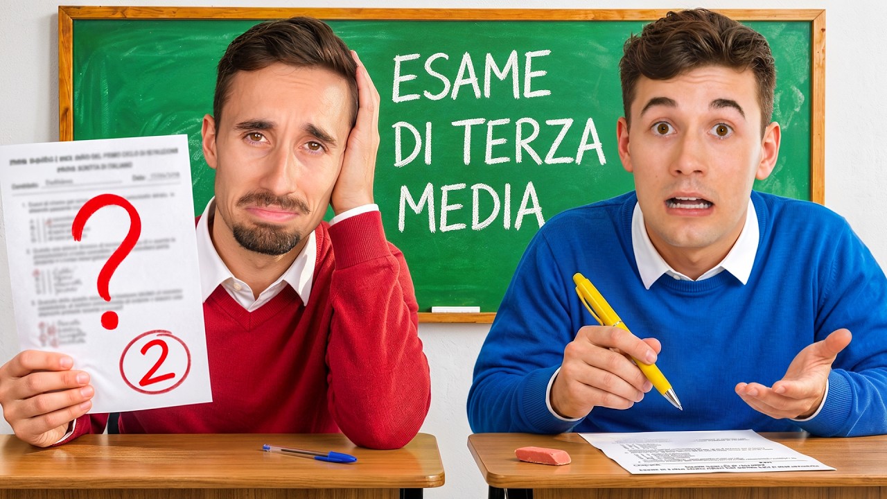 RIFACCIO l'ESAME di TERZA MEDIA!