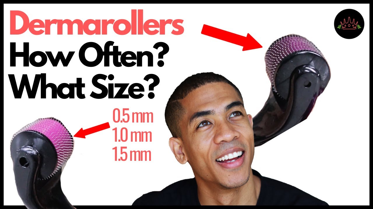 How Often and What SIZE DERMAROLLER/Microneedling for HAIR LOSS?