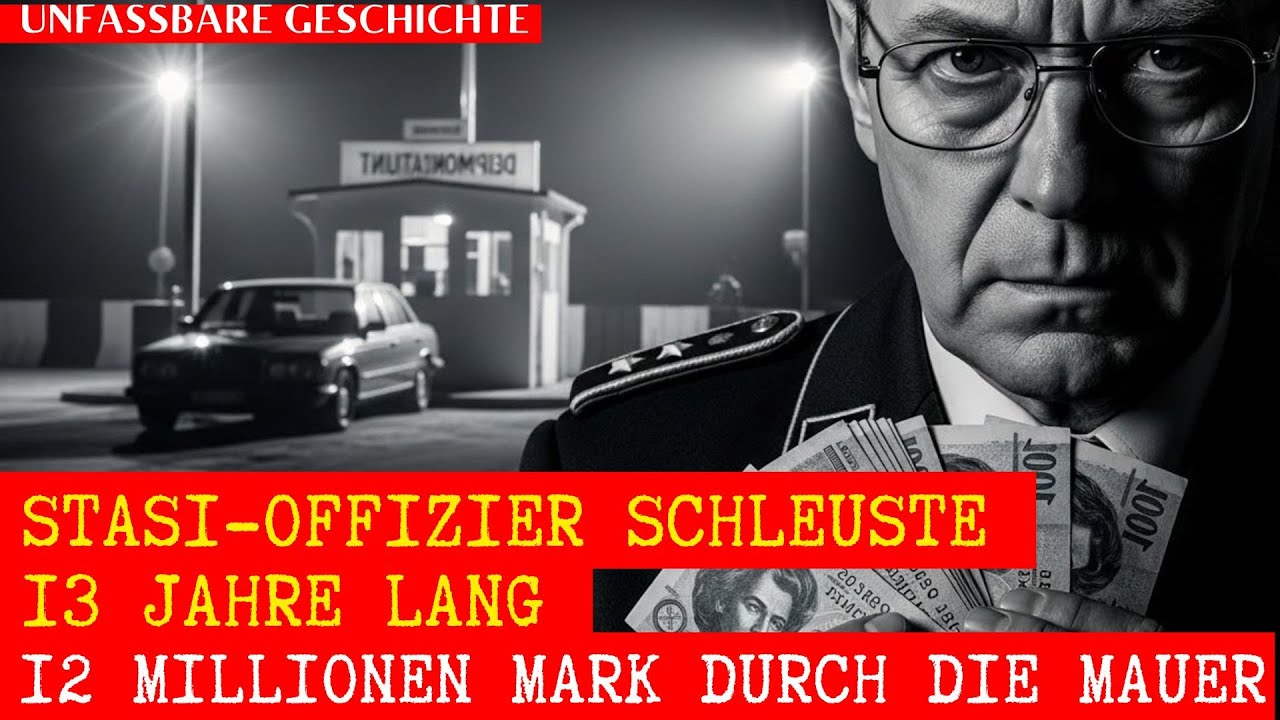 12 MILLIONEN MARK: Wie Stasi-Offiziere am Checkpoint Charlie das System bestahlen