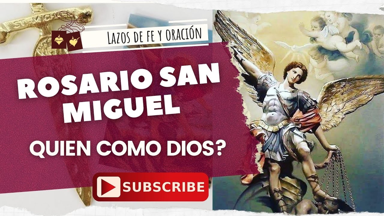 Corona de San Miguel Arcángel |QUIEN COMO DIOS ?