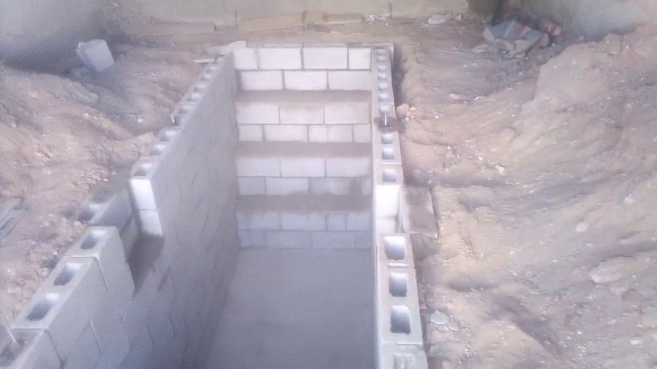 Construcción de una fosa para hacer trabajos de mecánica automotriz 👍🤐