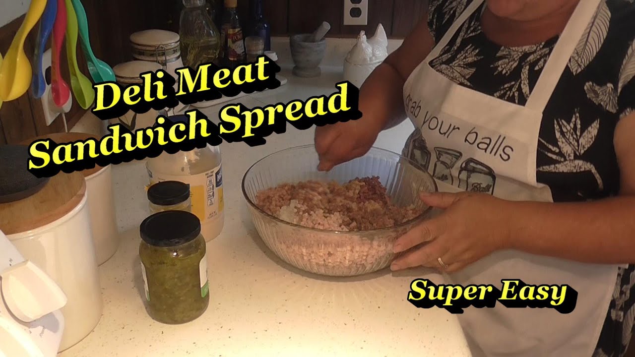 Deli Meat Sandwich Spread | Super Easy