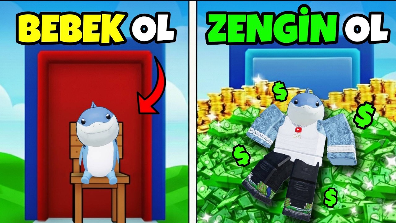 SE&Ccedil;TİĞİM HER ŞEY GER&Ccedil;EK OLUYOR!? 😨✨ ZENGİN OLMAK MI? 💰 BEBEK OLMAK MI? 👶 - Roblox