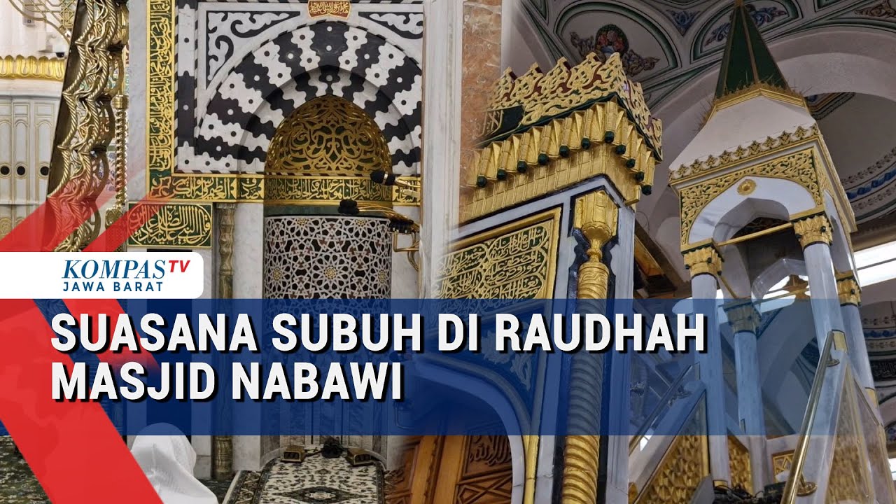 Momen Haru dan Langka Bersujud di Raudhah