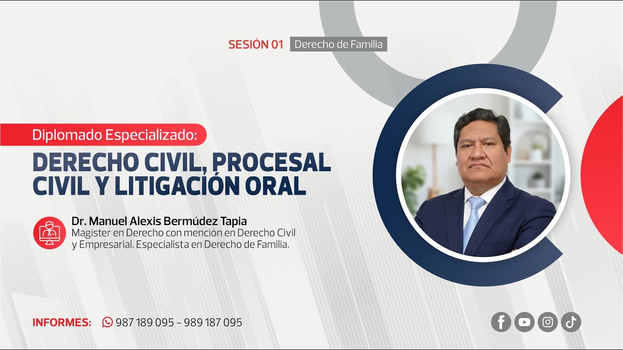 Derecho de Familia | Manuel Alexis Bermúdez Tapia