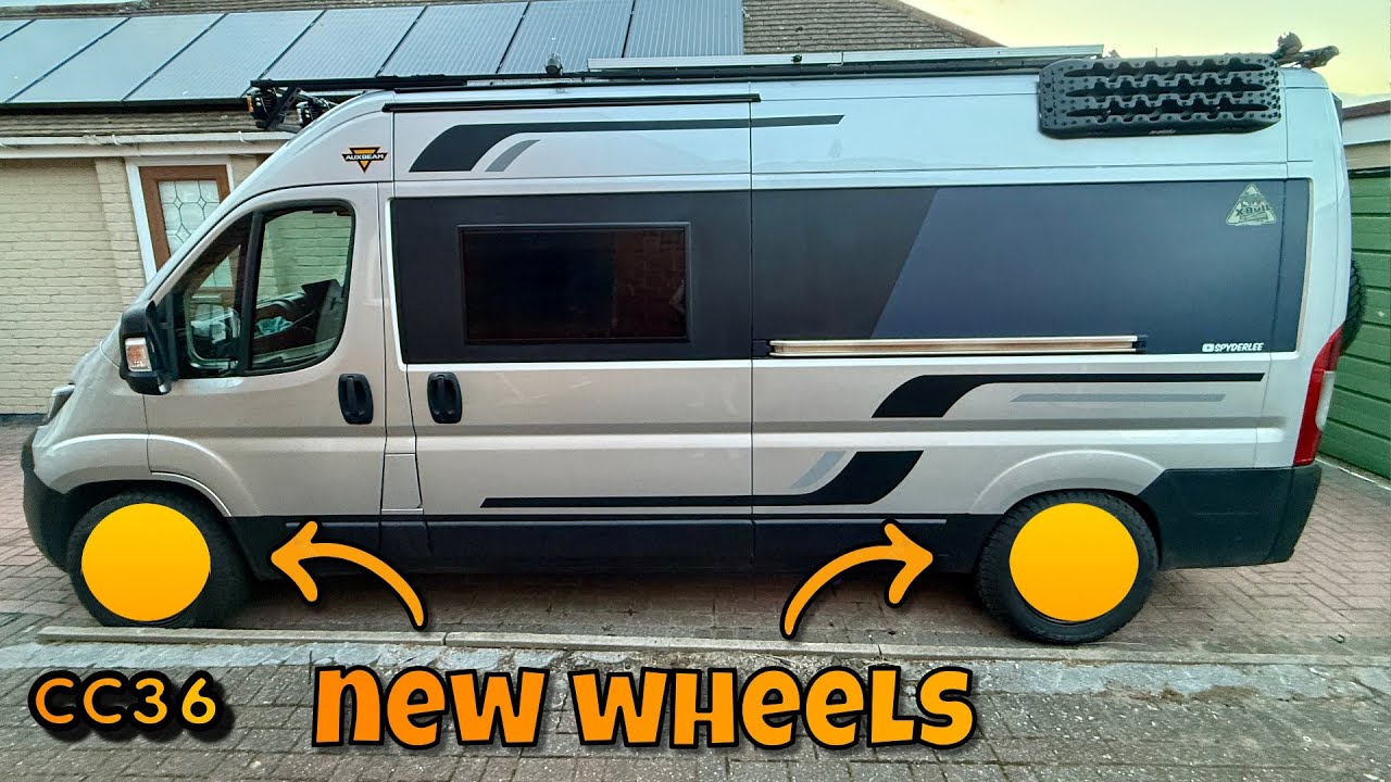 New wheels & other stuff -CC37- camper conversion