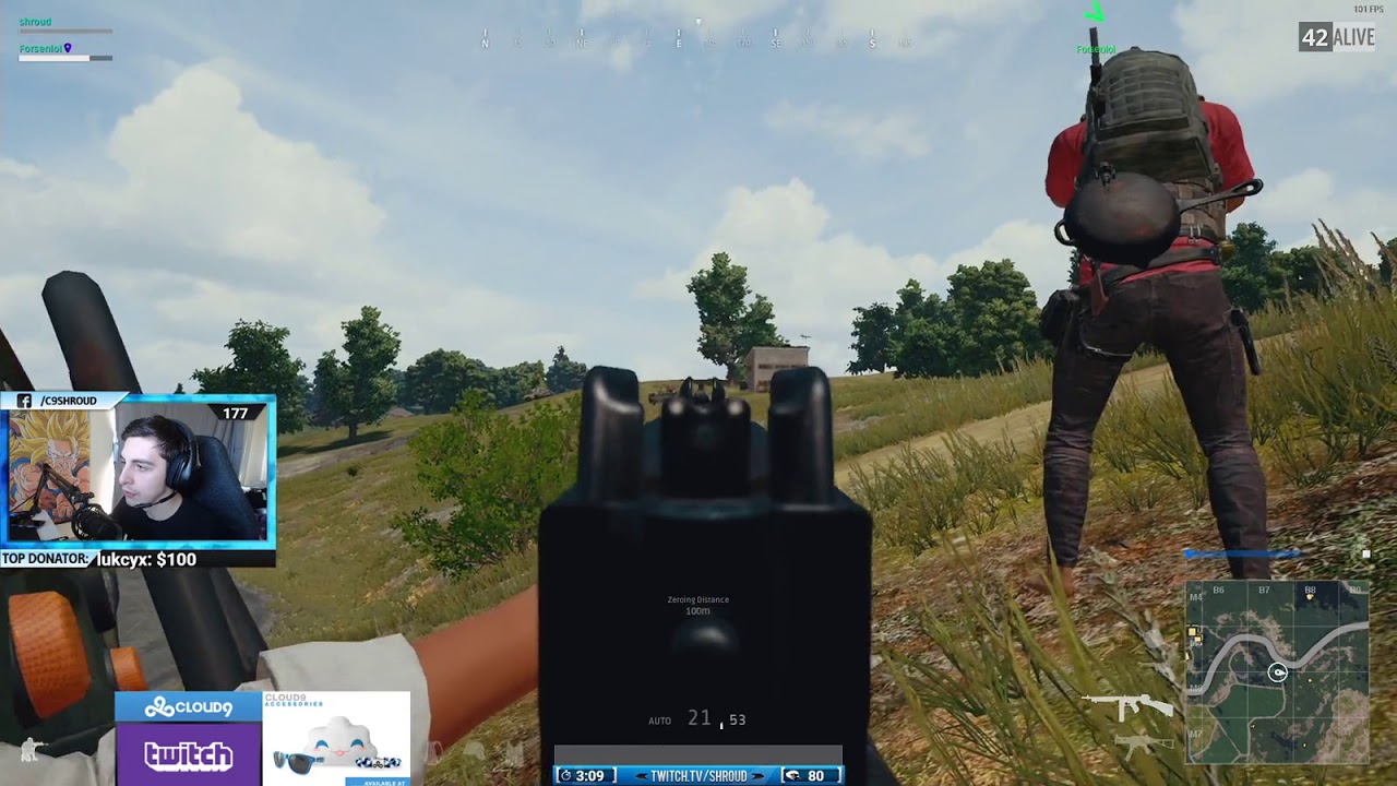 Shroud Duo With Forsen - Playerunknown's Battlegrounds