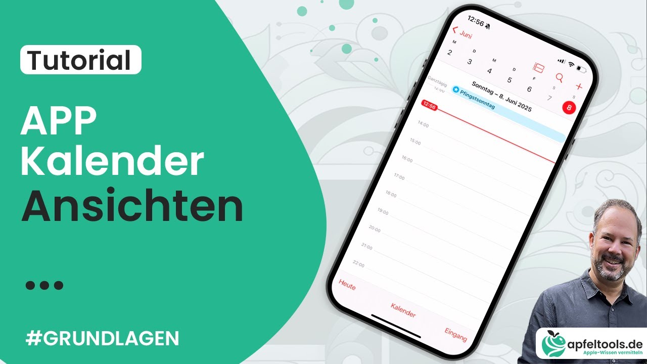 Apple App Kalender - Ansichten - Ein erster Überblick