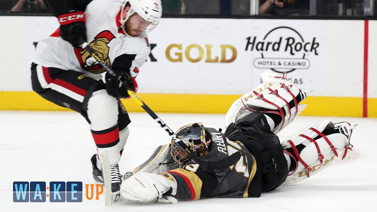 Wake Up Vegas! Play of the Day: Fleury&rsquo;s Diving Pokecheck