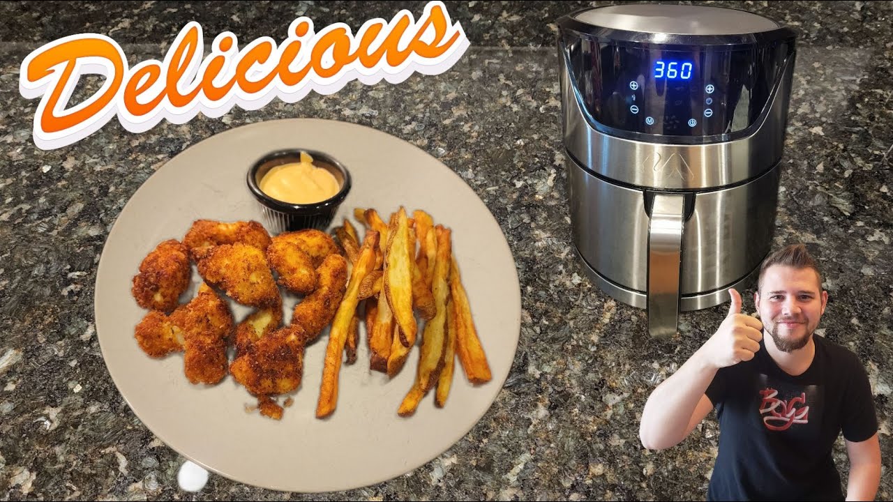 How To Make The Best Air Fried Chicken Nuggets & French Fries