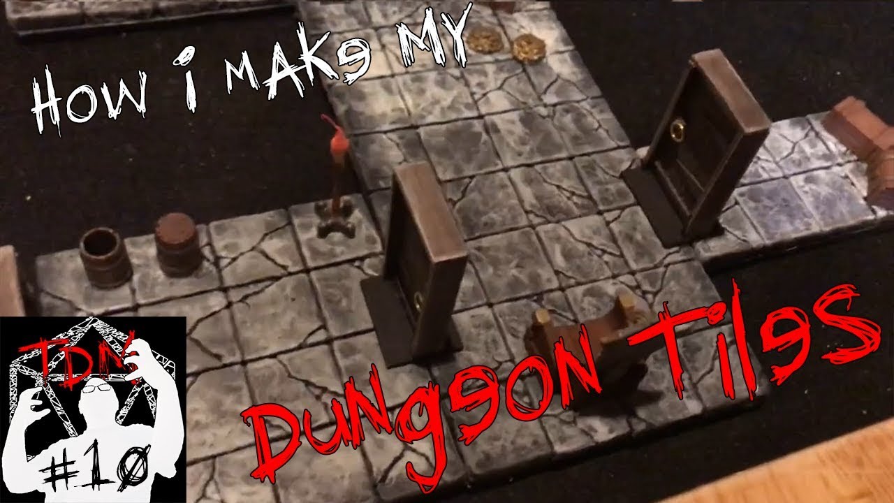 ⚔Yup, We're Making Dungeon Tiles - Hirst Arts Style!⚒ (TheDungeonMattster #10)