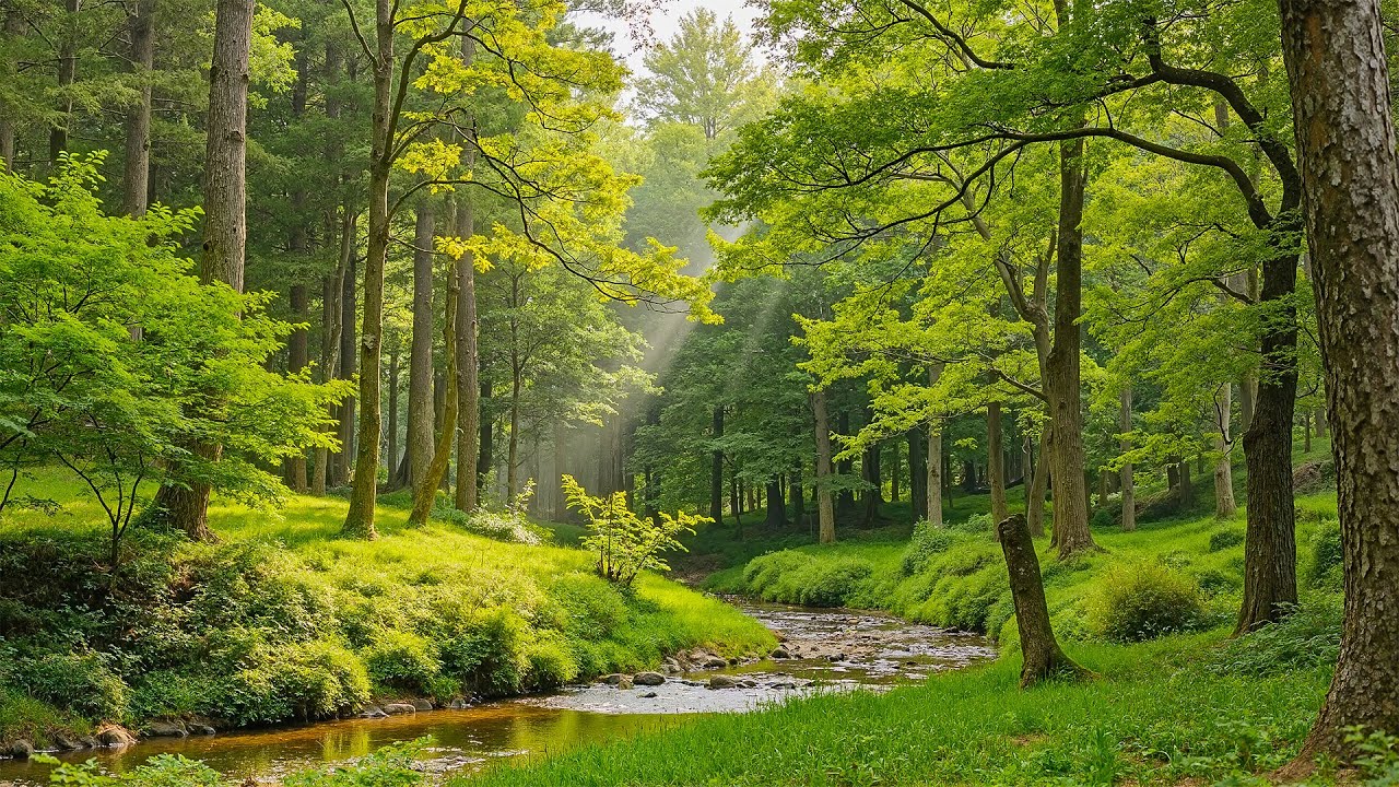 Расслабляющая и целебная музыка 🌿 Нежные звуки природы помогают успокоить ум #4