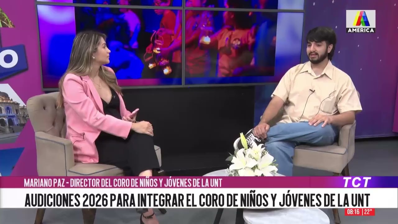 Audiciones 2026 para integrar el coro de niños y jóvenes de la UNT
