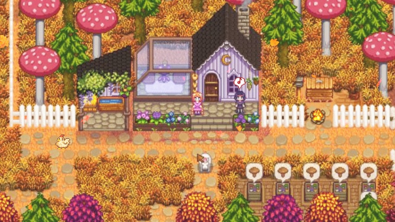 The quiet beauty of autumn Stardew Valley | Chill music for study & work BGM