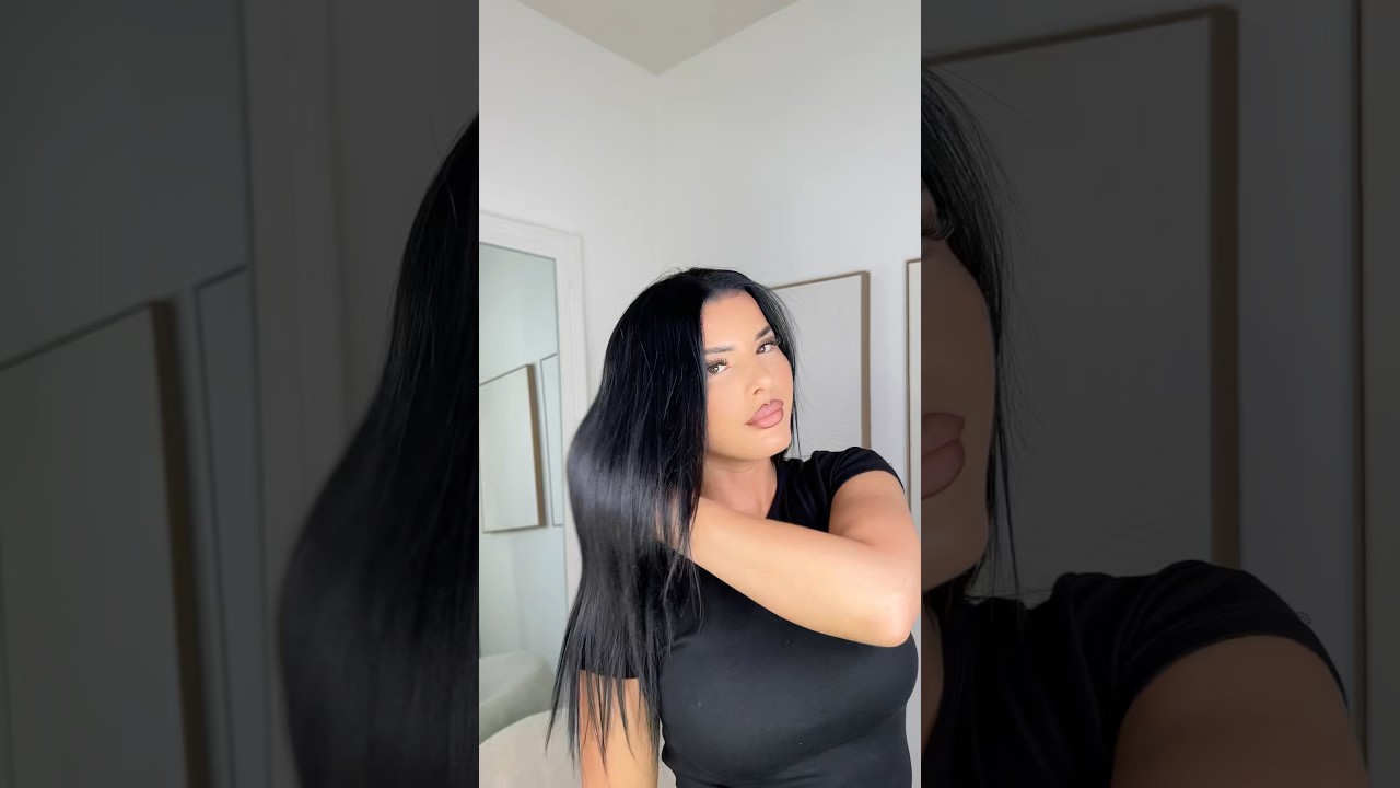 The secret to hiding bad undertones? Blue-black is the ultimate enemy of red tones 😁 #asmr #colors