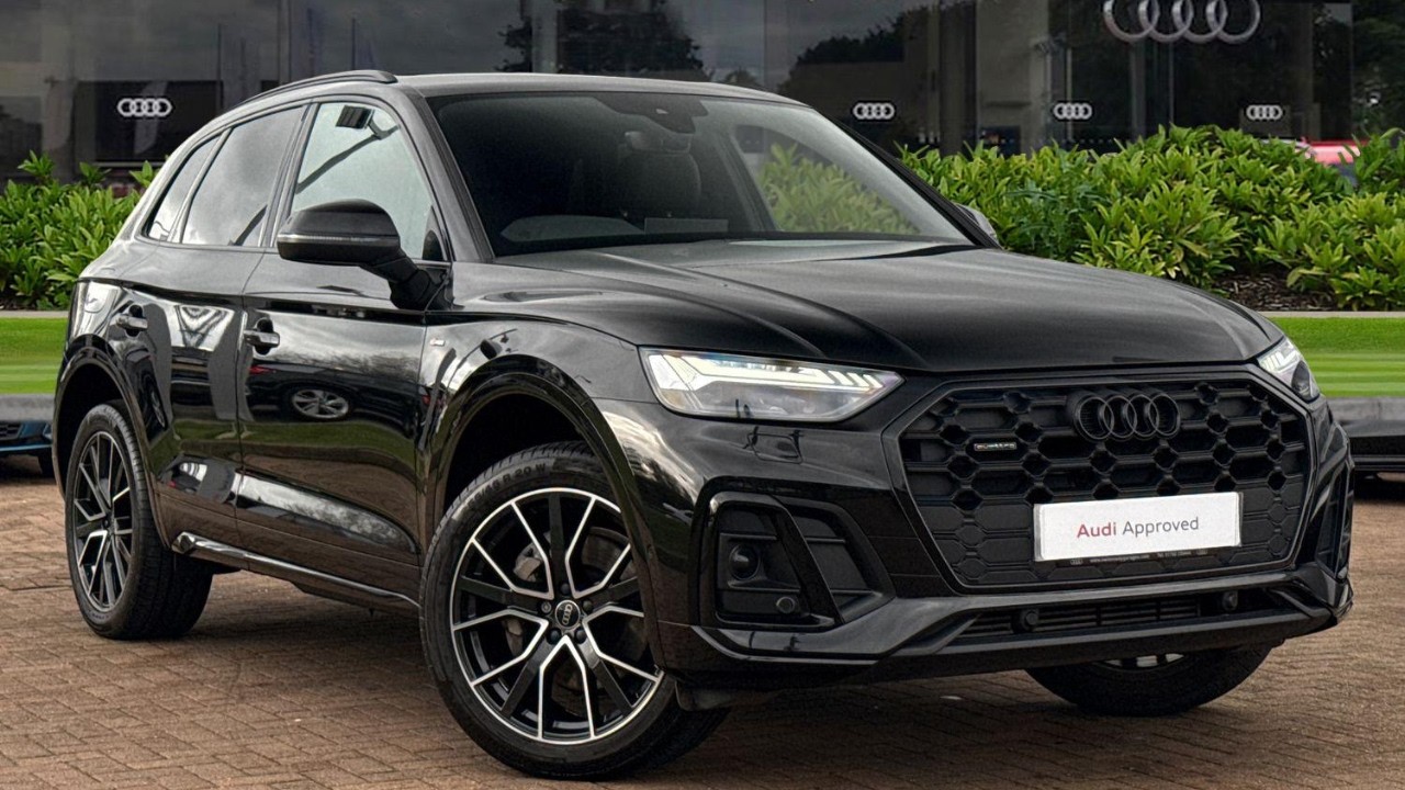 Approved used - Audi Q5 Black Edition 45 TFSI Quattro at Stafford Audi