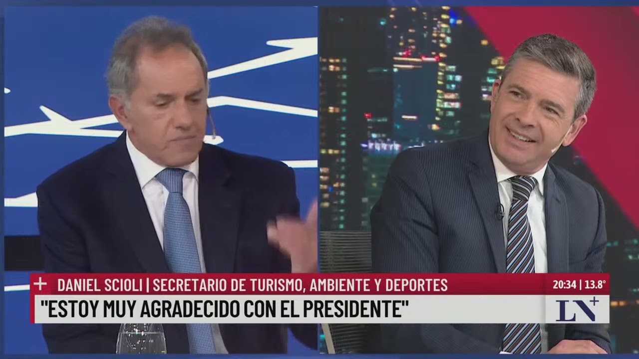 Daniel Scioli: 