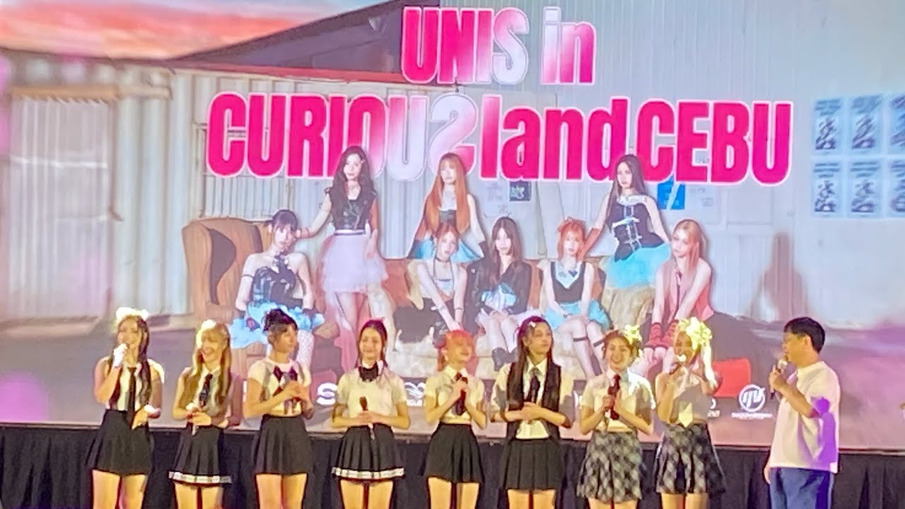 UNIS FUN GAMES WITH EVERAFTER FANS LIVE IN CEBU FANCON 2024