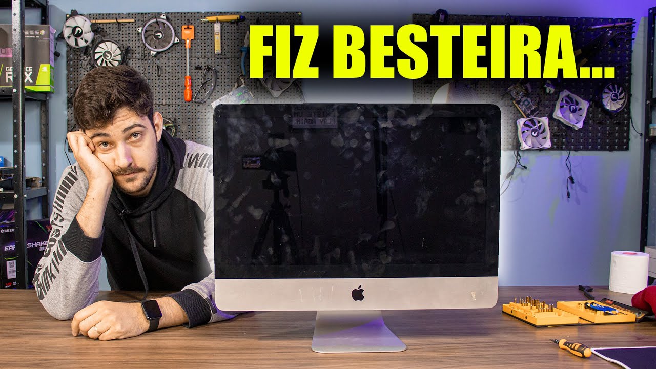ACHO QUE TERMINEI DE ESTRAGAR O IMAC, COMPLICOU...