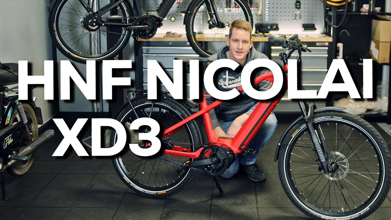 HNF Nicolai XD3 All Terrain eBike Gates Carbon Modell 2022
