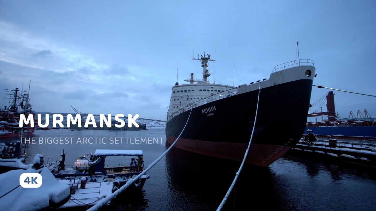 Murmansk 2021 - 4K Walking City Tour in The Biggest Arctic Settlement