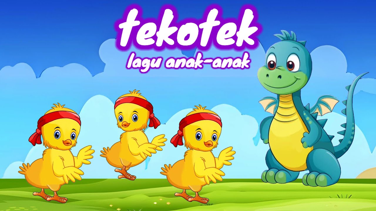 Lagu anak anak | Tek kotek | ekshalova