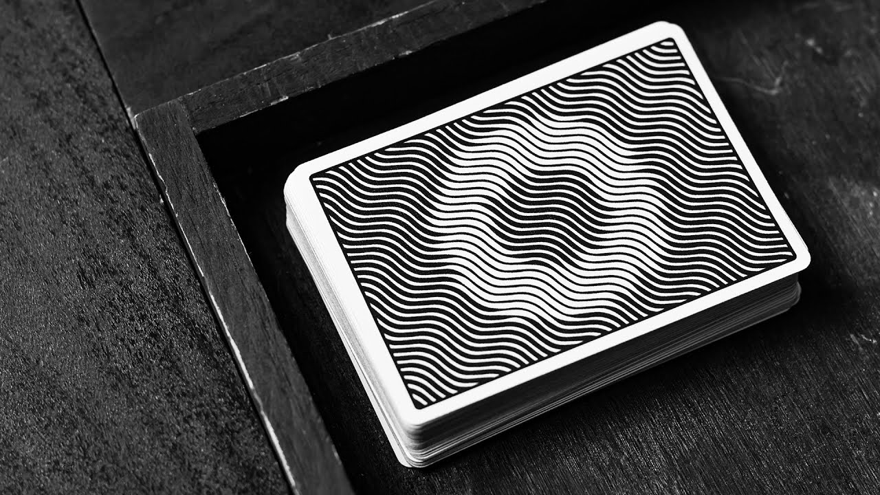 Revealing the design of our next deck project // WAVES Playing Cards