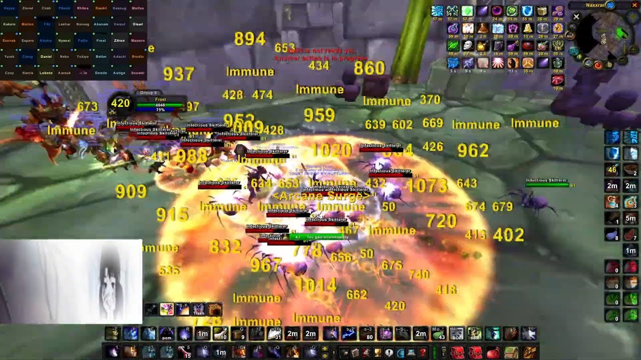 Turtle WoW Naxxramas Doom Turtles 46:22 server record