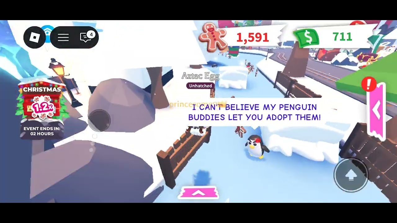 Playing adopt me so coolio
