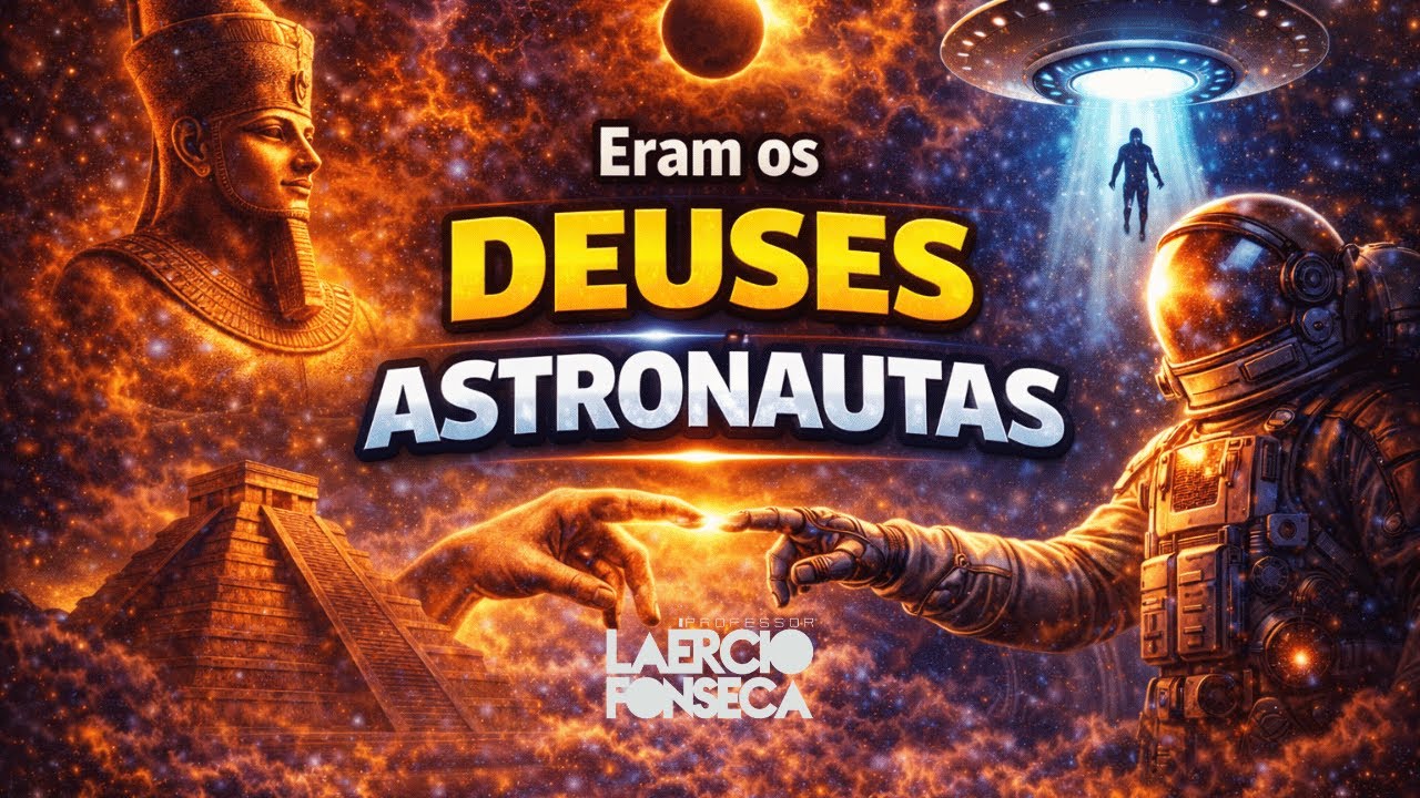 Eram os DEUSES ASTRONAUTAS | Prof. Laércio Fonseca