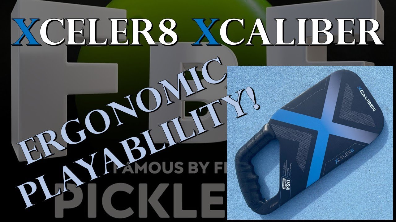 Обзор ракетки для пиклбола Xceler8 Xcaliber