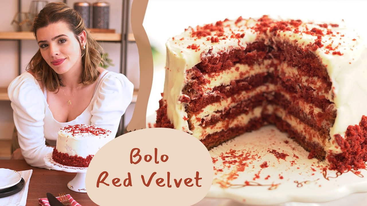 BOLO RED VELVET | Receitas de Natal | TPM por Ju Ferraz