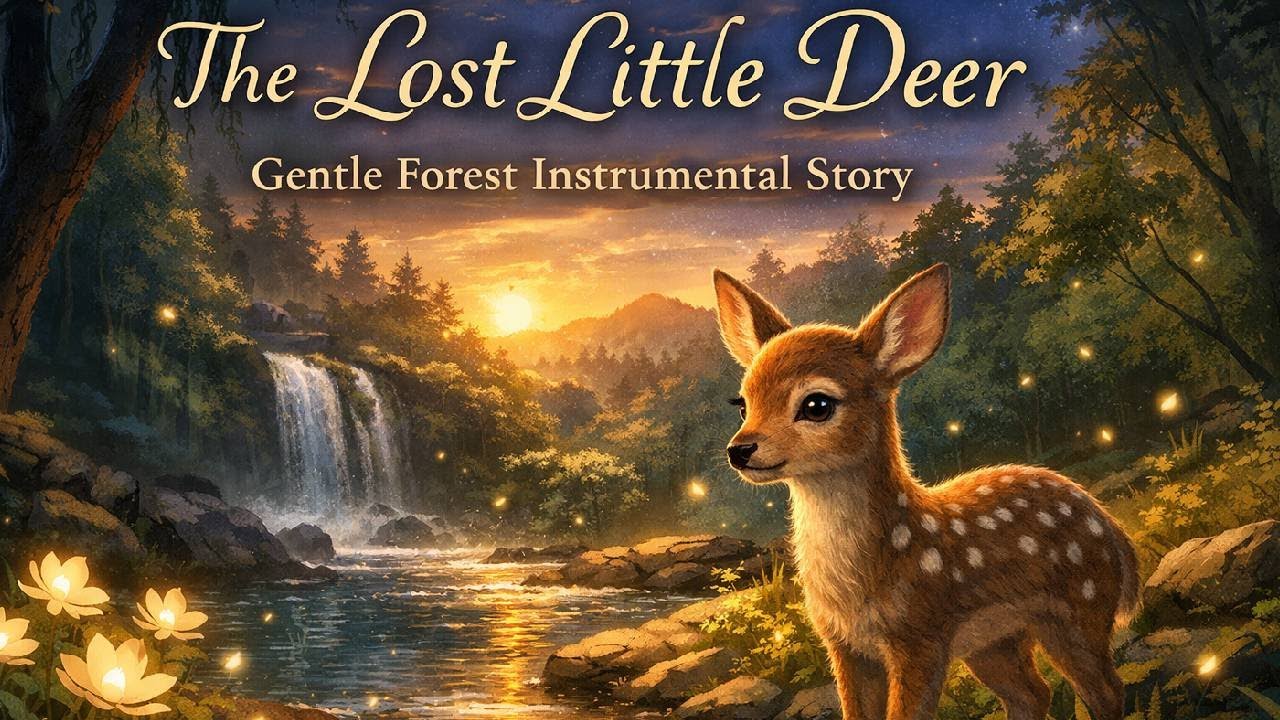 The Lost Little Deer – Gentle Forest Instrumental Story #wanderlingsworld  #lostlittledeer