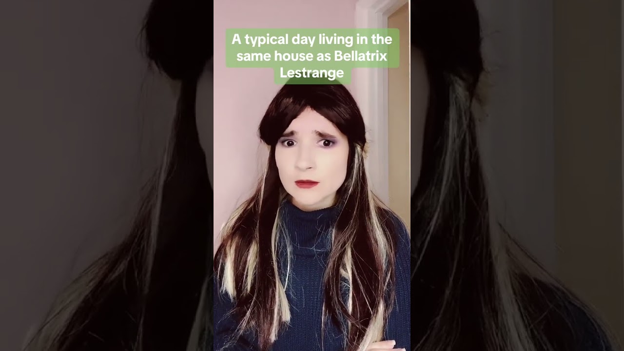 A typical day in the same house as Bellatrix Lestrange #narcissamalfoy #bellatrixlestrange