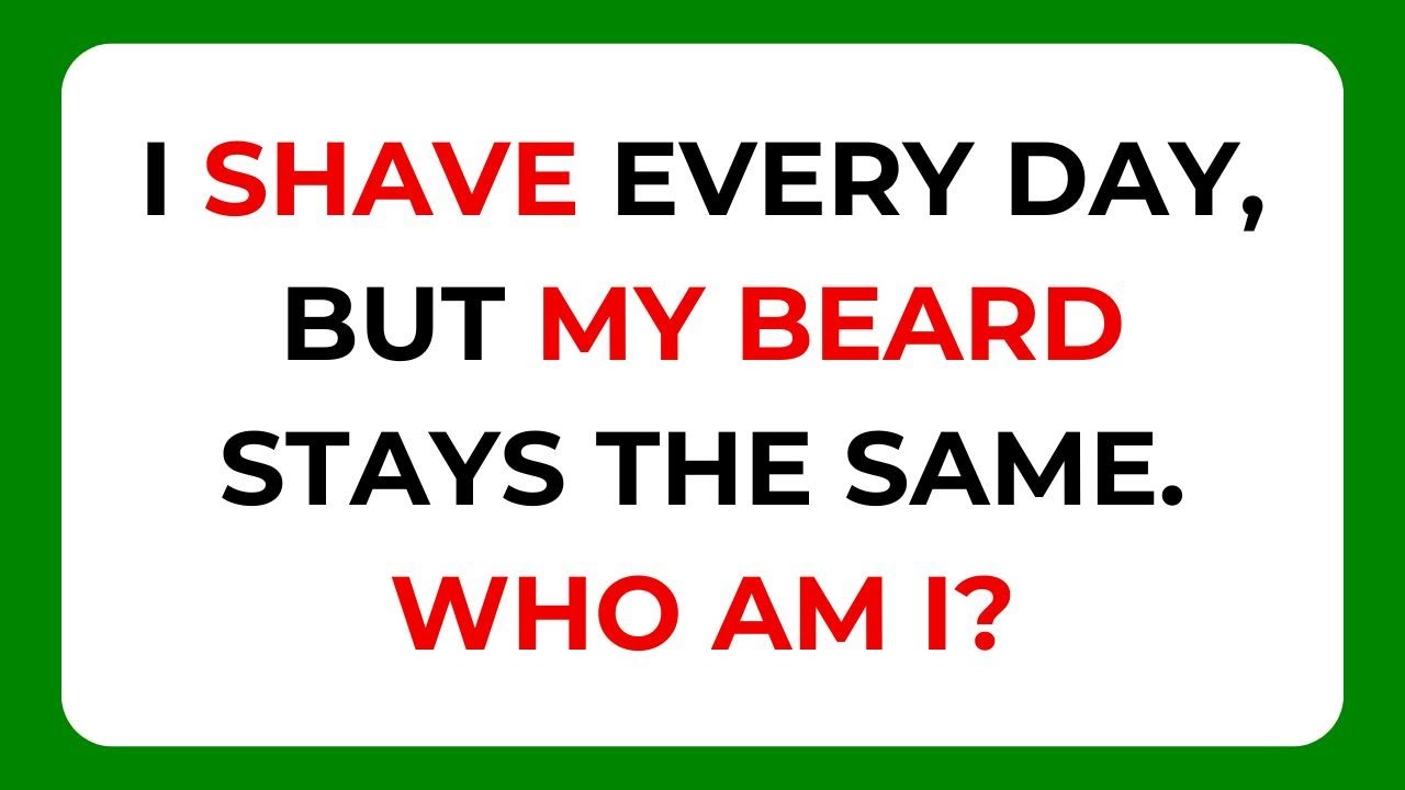 TRICKY RIDDLES THAT WILL TURN YOU INTO A GENIUS 🧩🧠 20 TRICKY RIDDLES THAT'LL BLOW YOUR MIND