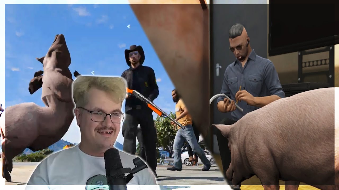 POLITIET REDDER ET SVIN | Dansk GTA RP