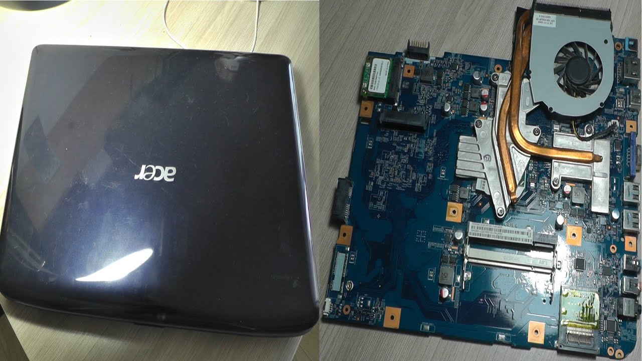 Оживление : Чищу, меняю термопасту и батарейку ноутбука Acer Aspire 5542G 303G25Mi