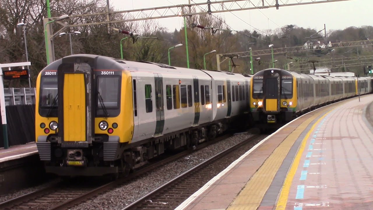 Trains at Berkhamsted - 31/3/21