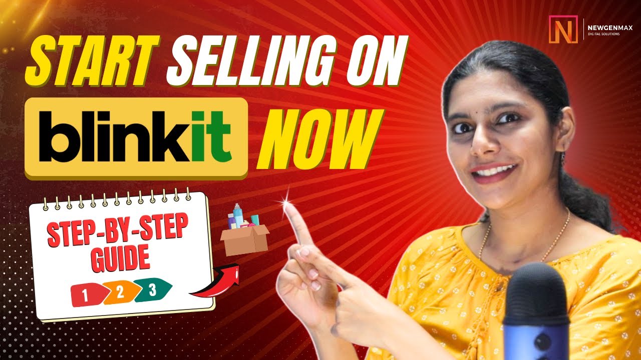 Start Selling on Blinkit Now!  Step-by-Step Guide #nivethamuralidharan   #quickcommerce