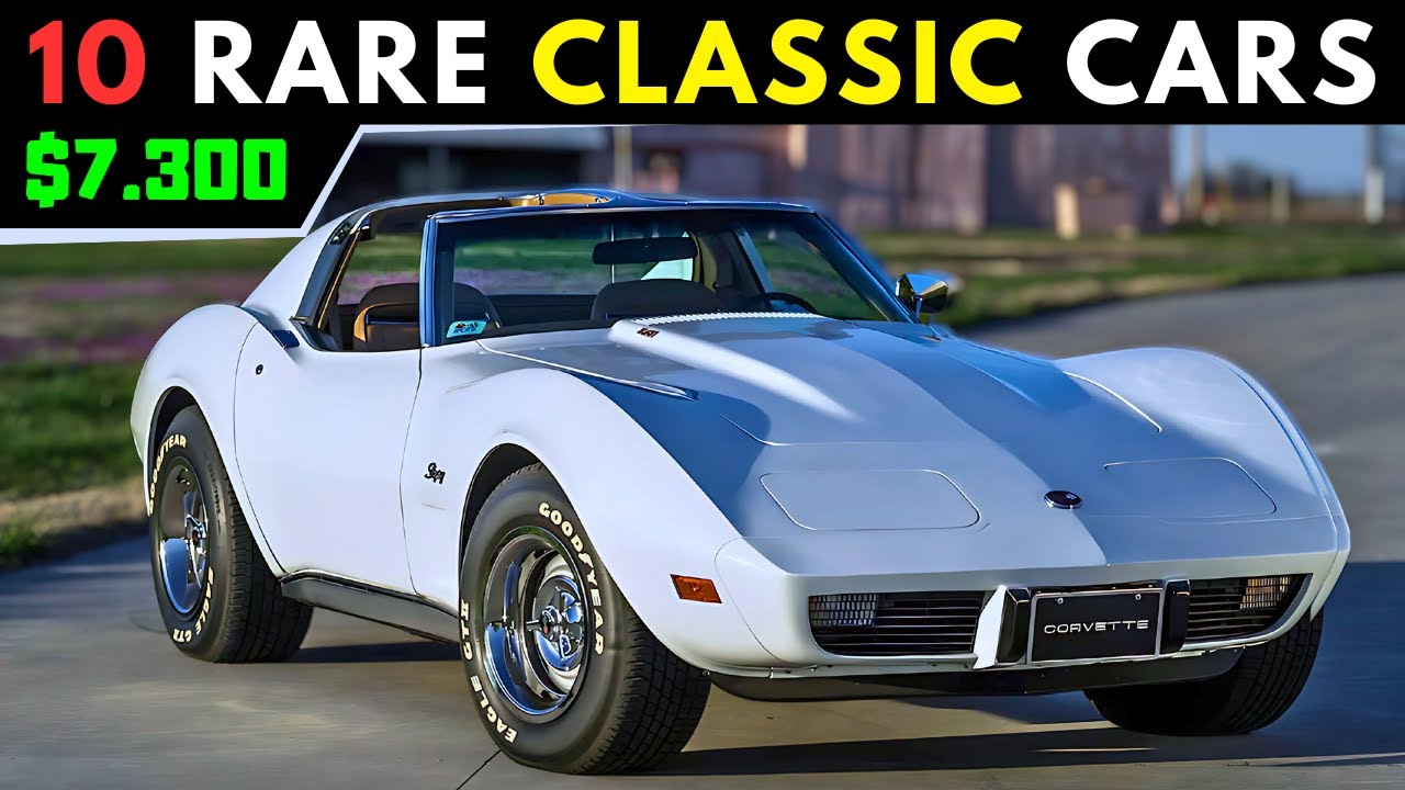 Own a Legend Today: 10 Classic Cars for Sale Starting at Just $7,300