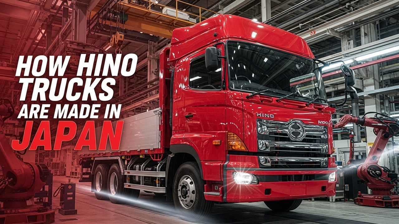 How Hino Heavy Trucks Are Made in Japan | Inside the Advanced Production Line