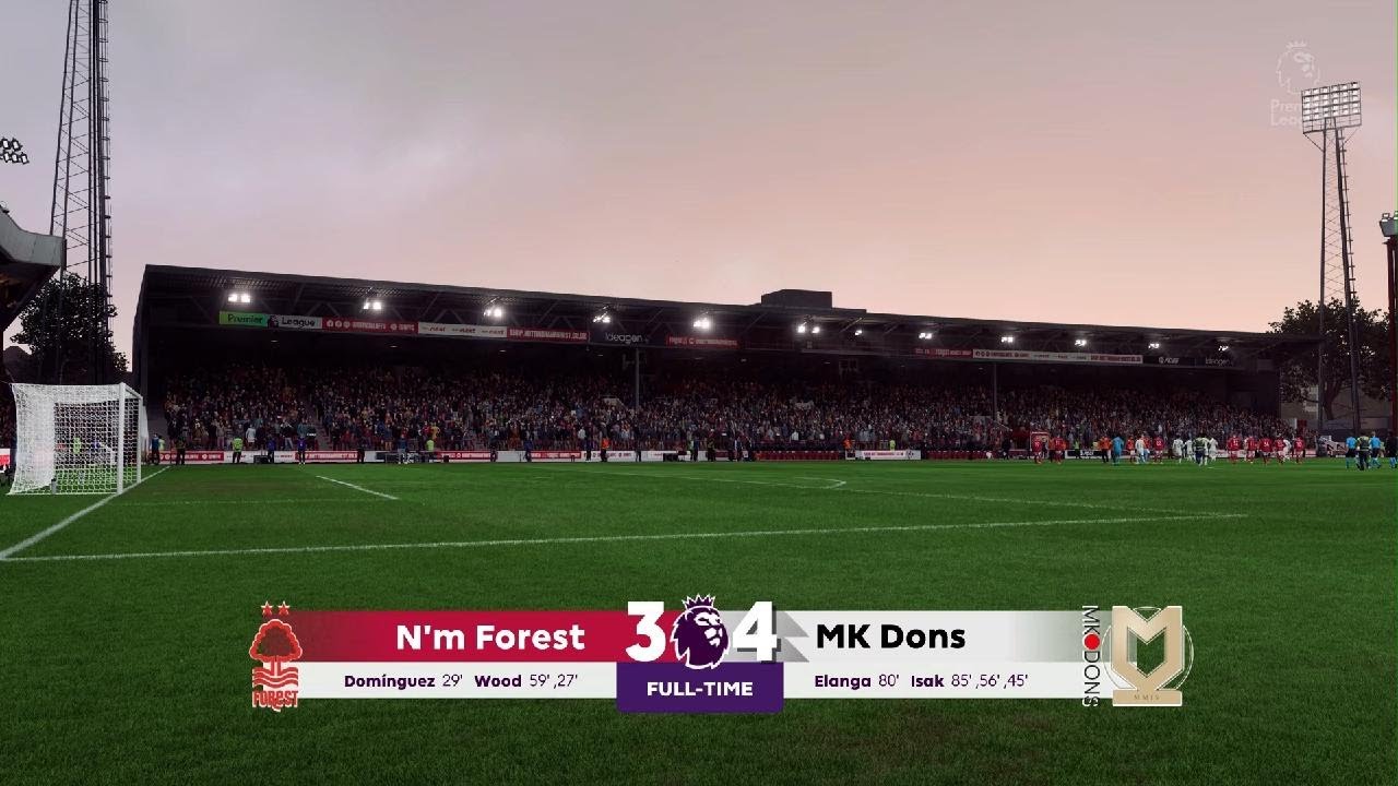 EKO Nottingham Forest v MK Dons 17/1/26 2nd Half